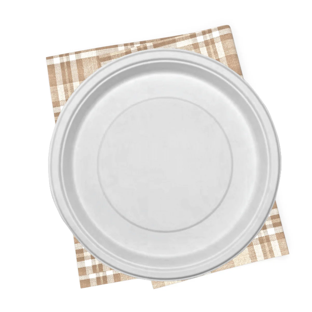 Eco-Friendly Disposable Plates 12 Inch